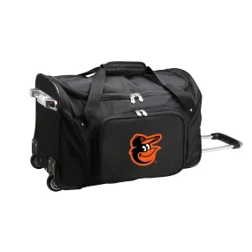 Baltimore Orioles Luggage | Baltimore Orioles Wheeled Carry On Luggage