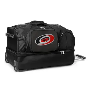 Carolina Hurricanes 27" wheeled Drop Bottom Duffel