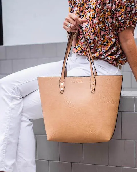 DAKOTA TOTE BAG CAMEL