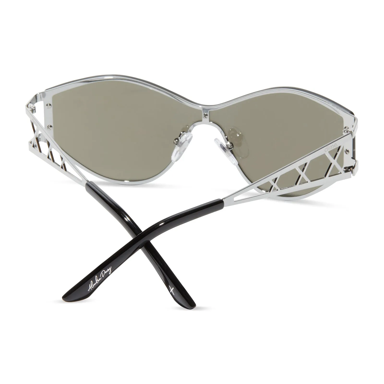 dessy - silver   silver mirror sunglasses