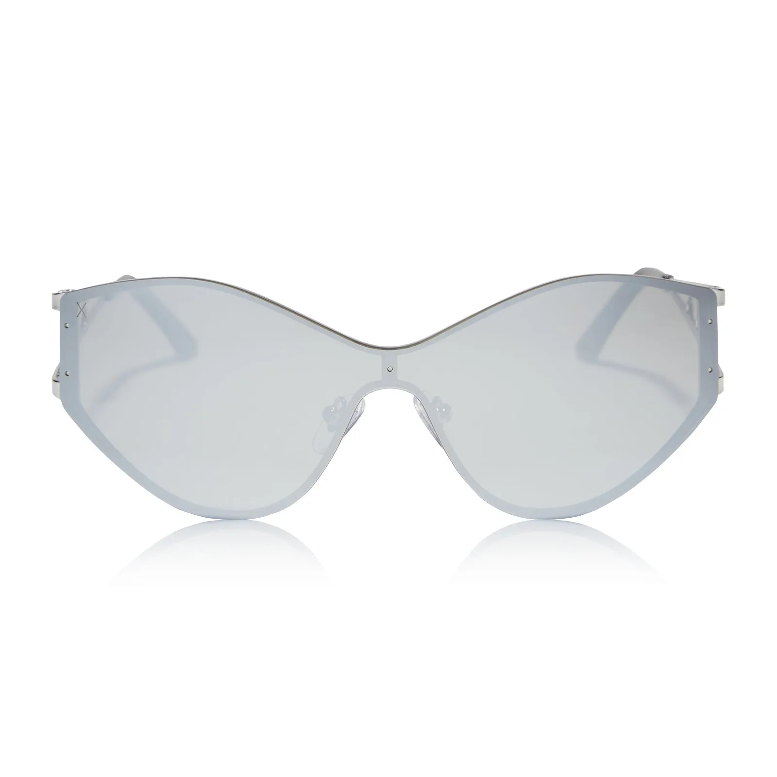 dessy - silver   silver mirror sunglasses