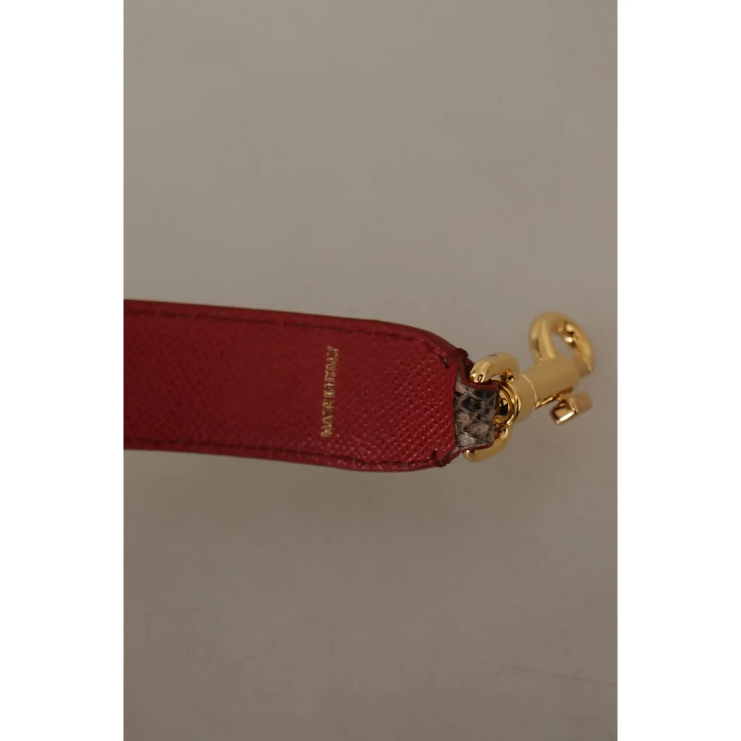 Dolce & Gabbana Elegant Python Leather Shoulder Strap