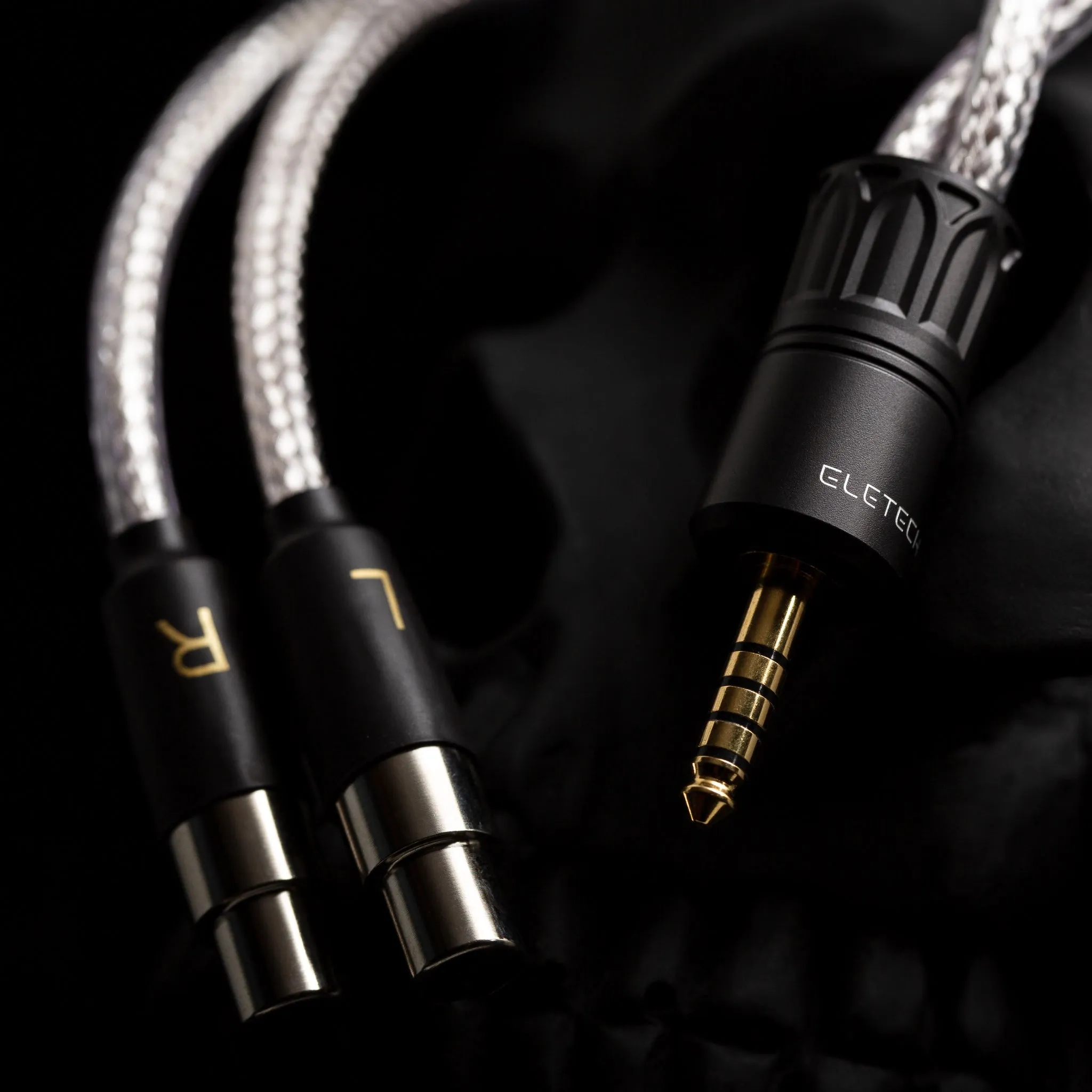 Eletech Purgatorio | Premium Silver Headphone Cable