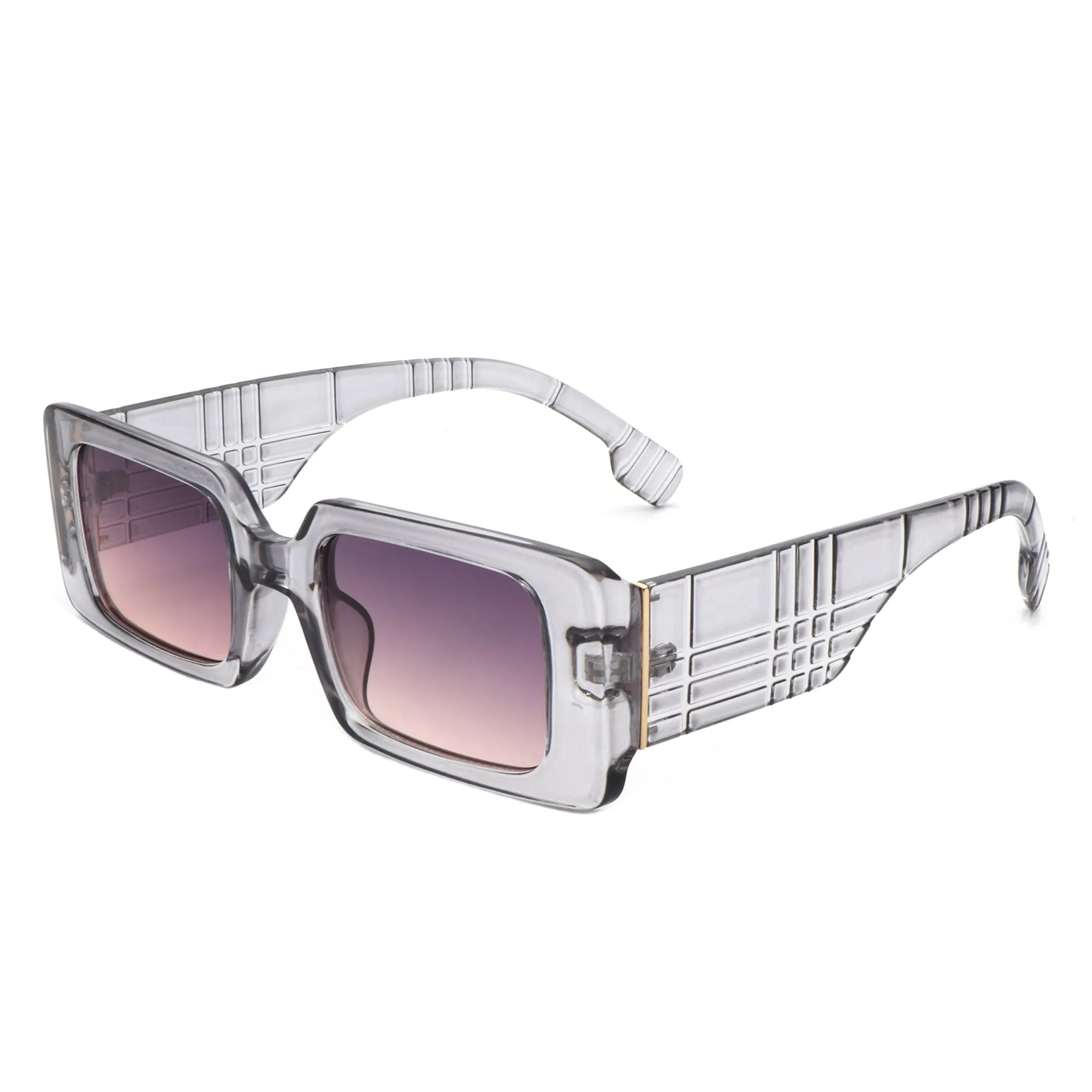 Kaelith - Retro Square Thick Frame Women's Fashion Sunglasses