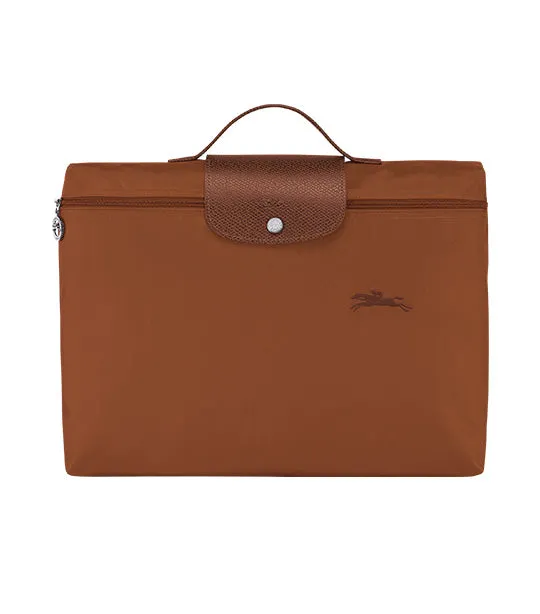 Le Pliage Green Briefcase S Cognac