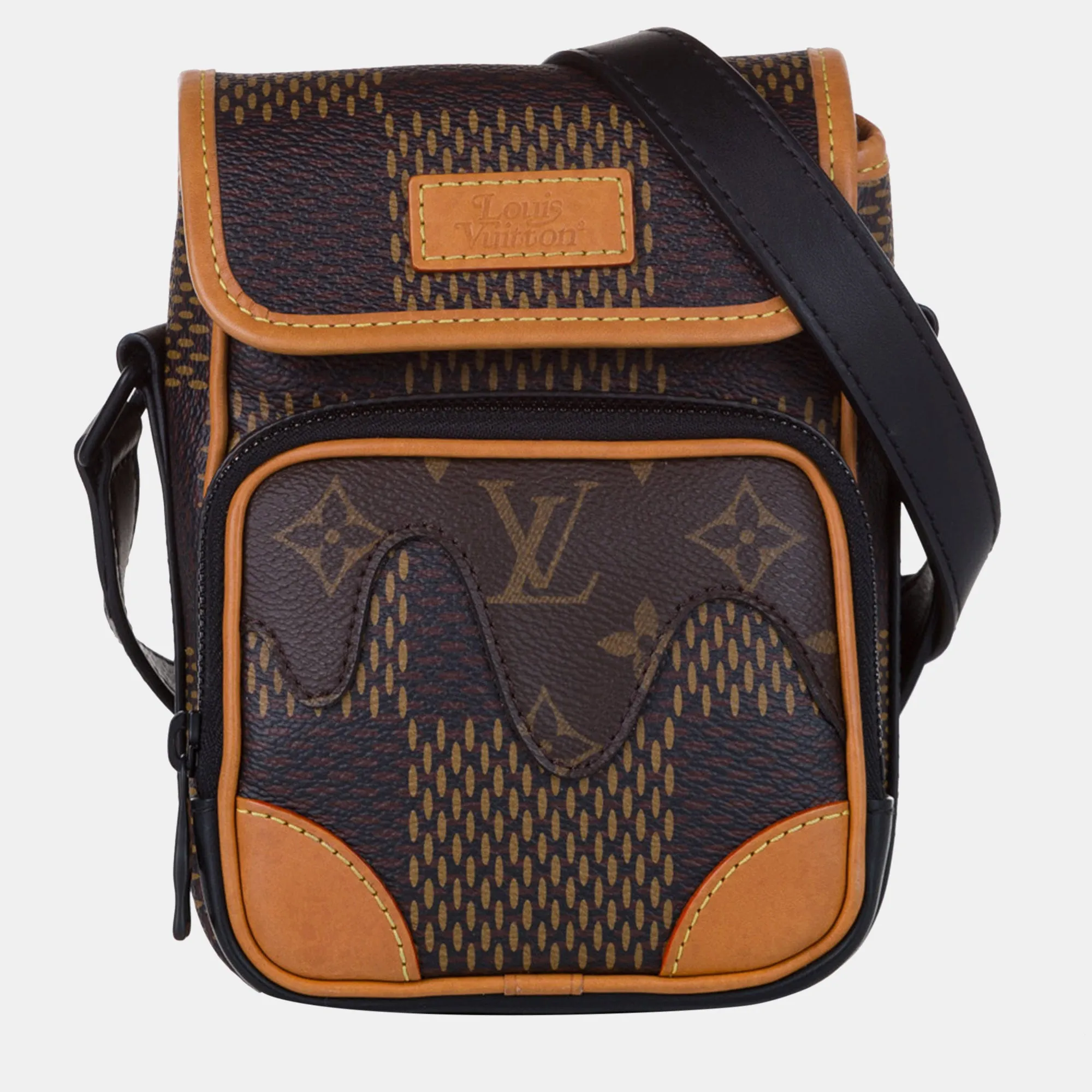 LV x Nigo Giant Damier Ebene Monogram Nano Amazone Messenger