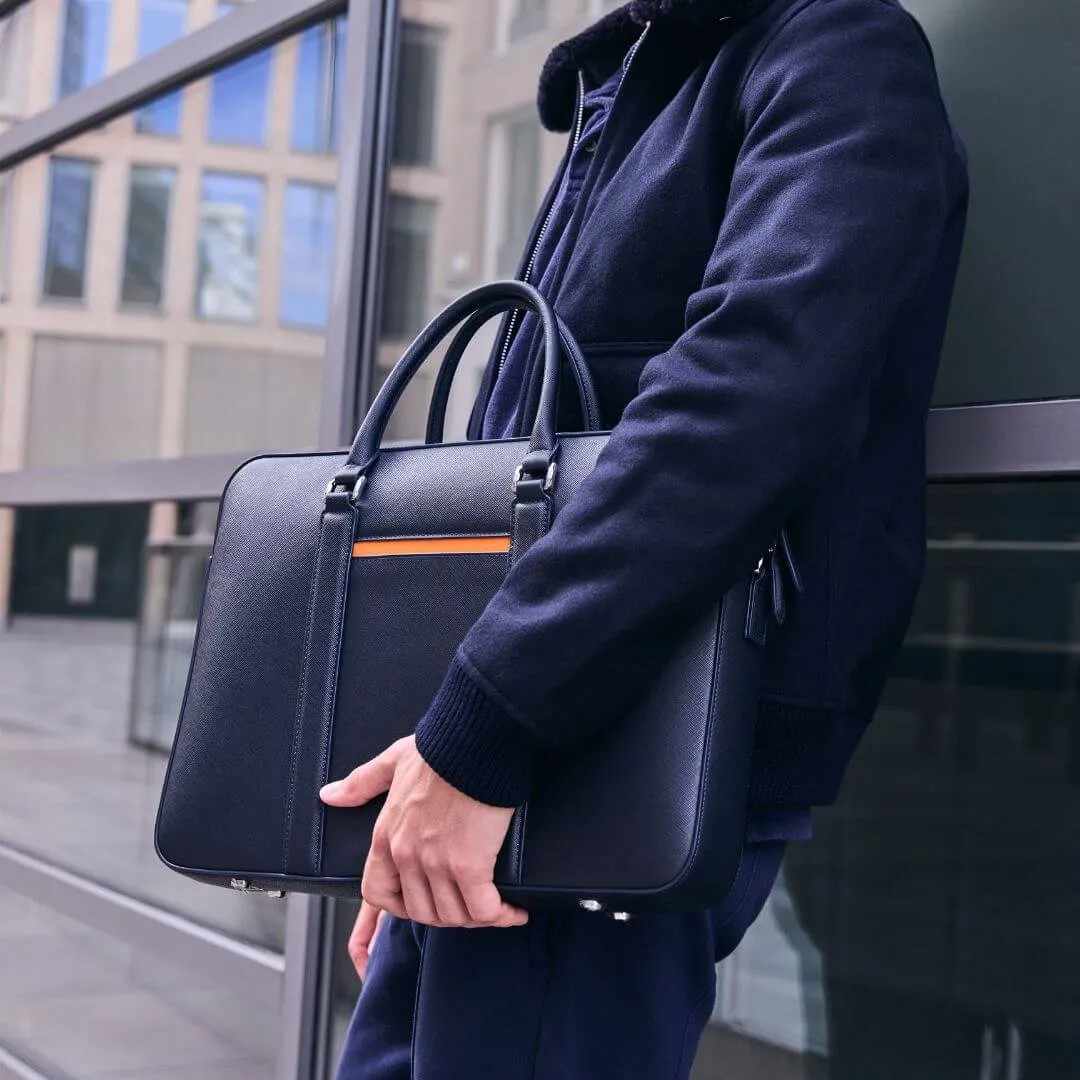 Manhattan Leather Briefcase