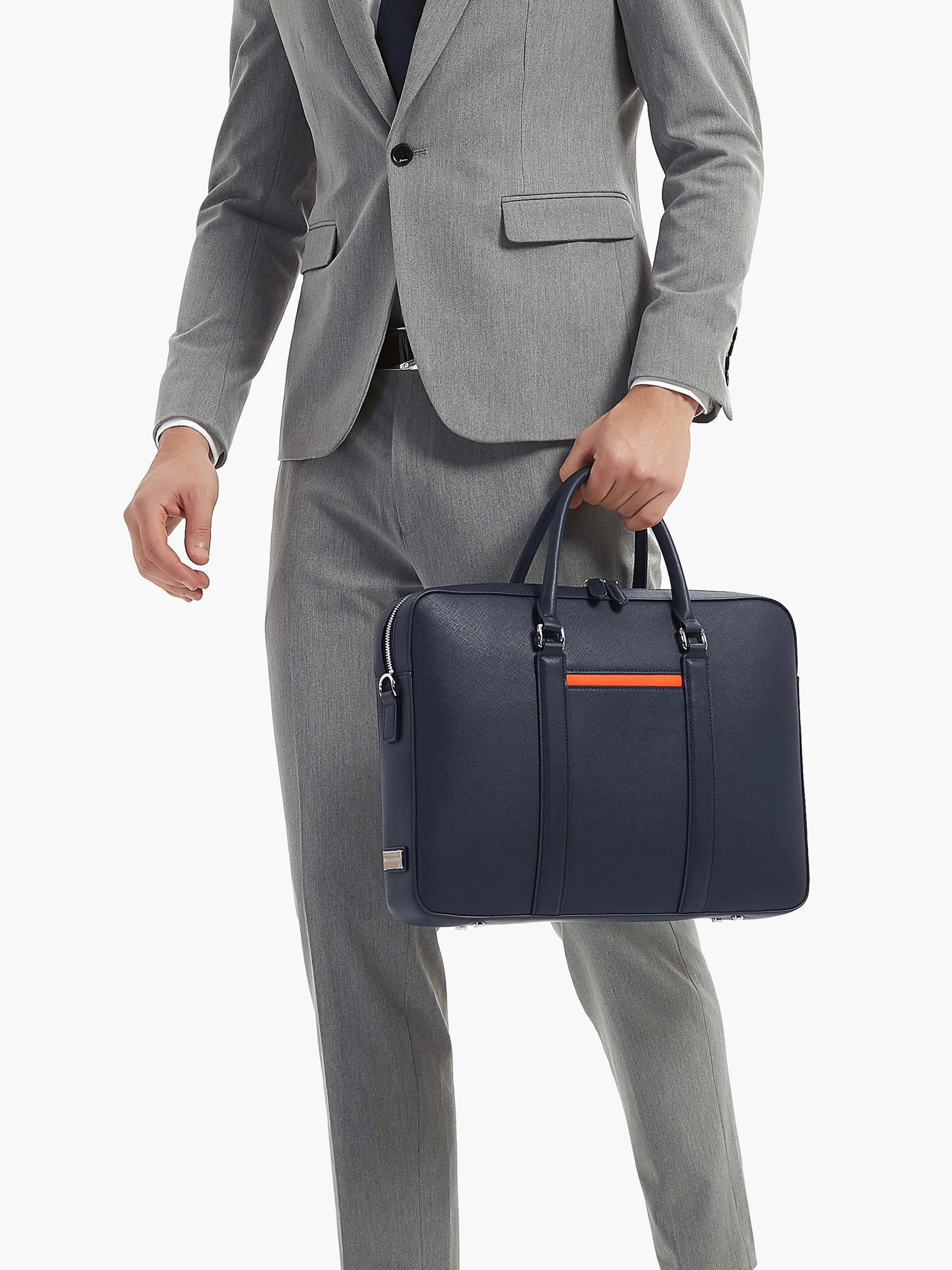 Manhattan Leather Briefcase