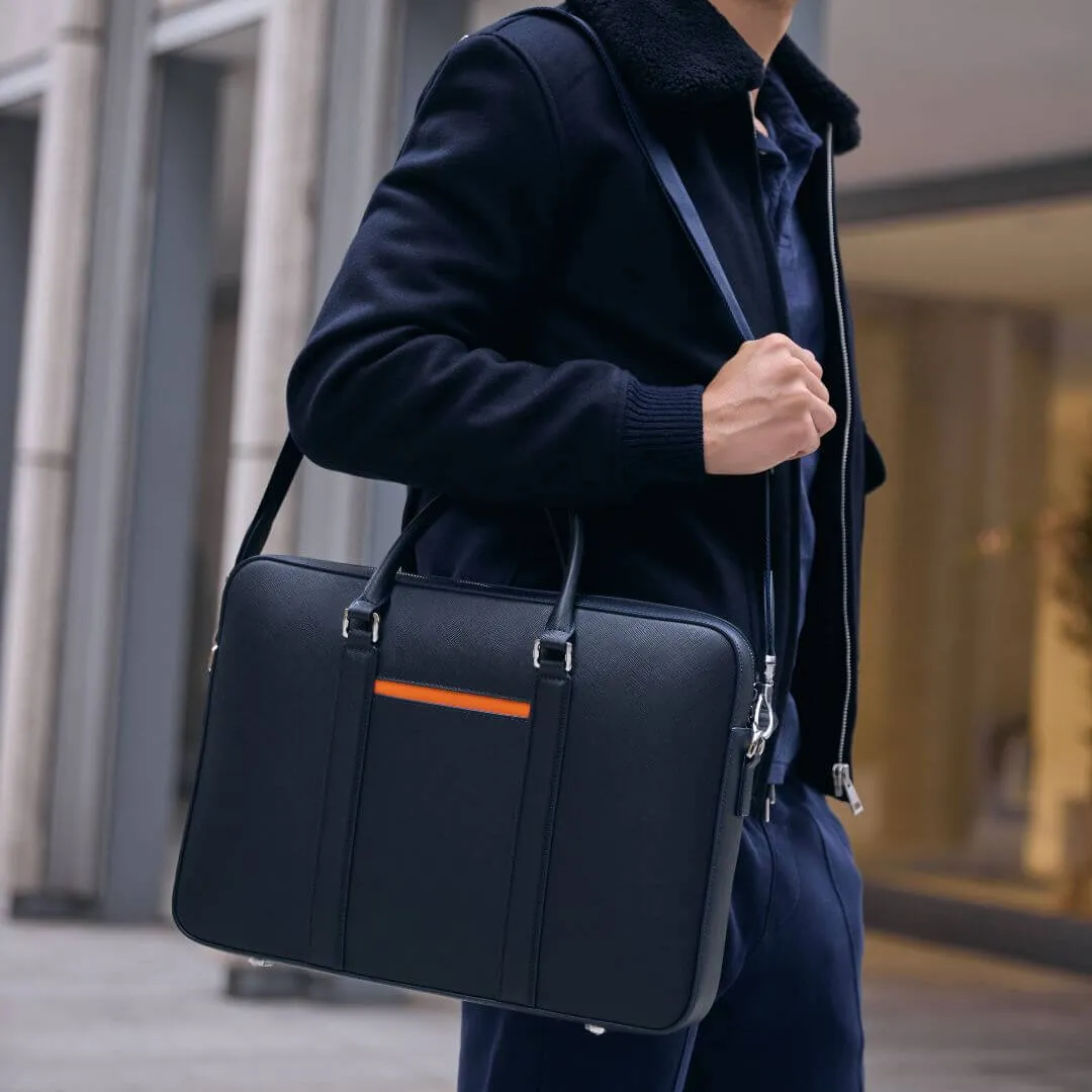 Manhattan Leather Briefcase