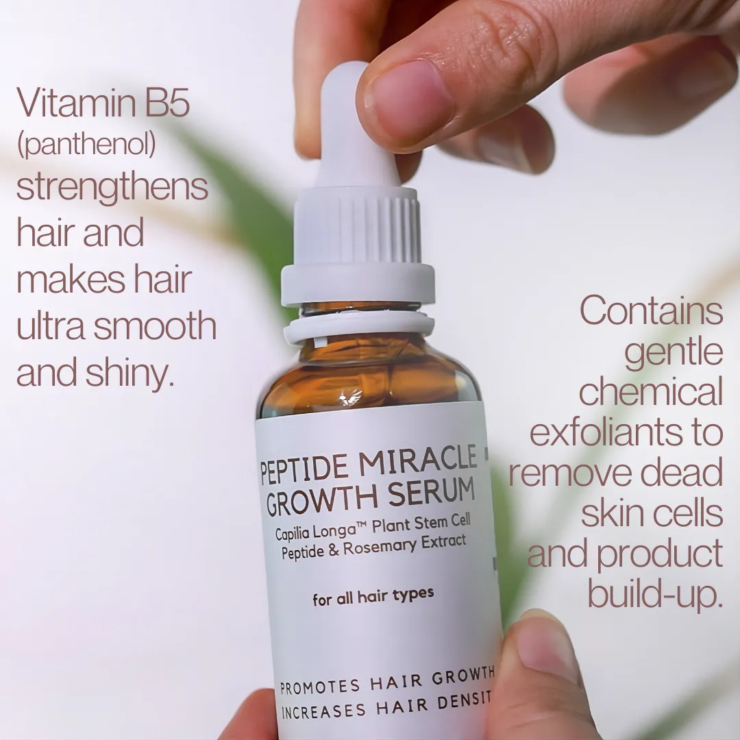 Mini Peptide Miracle Growth Serum with Rosemary Extract