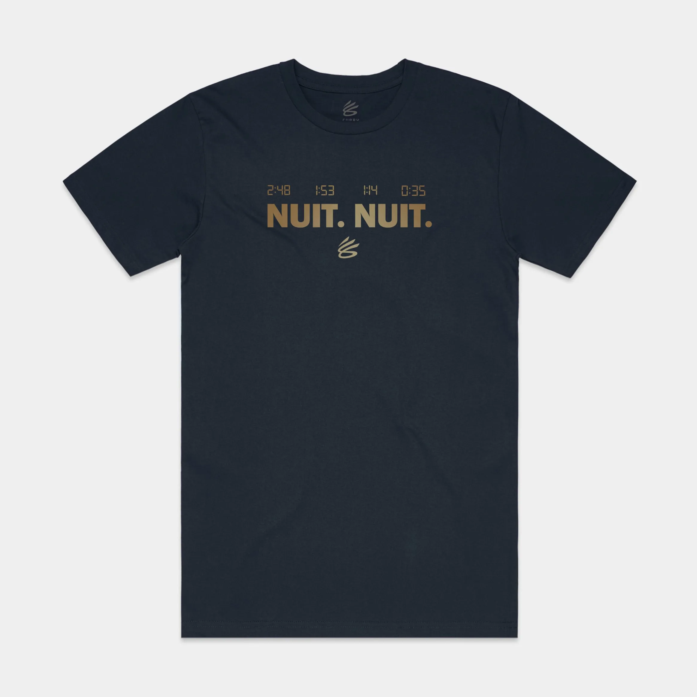 Nuit Nuit Mens Short Sleeve Shirt (Navy)