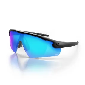 Phantoms Matte Black Frame Reflectors Blue Lens