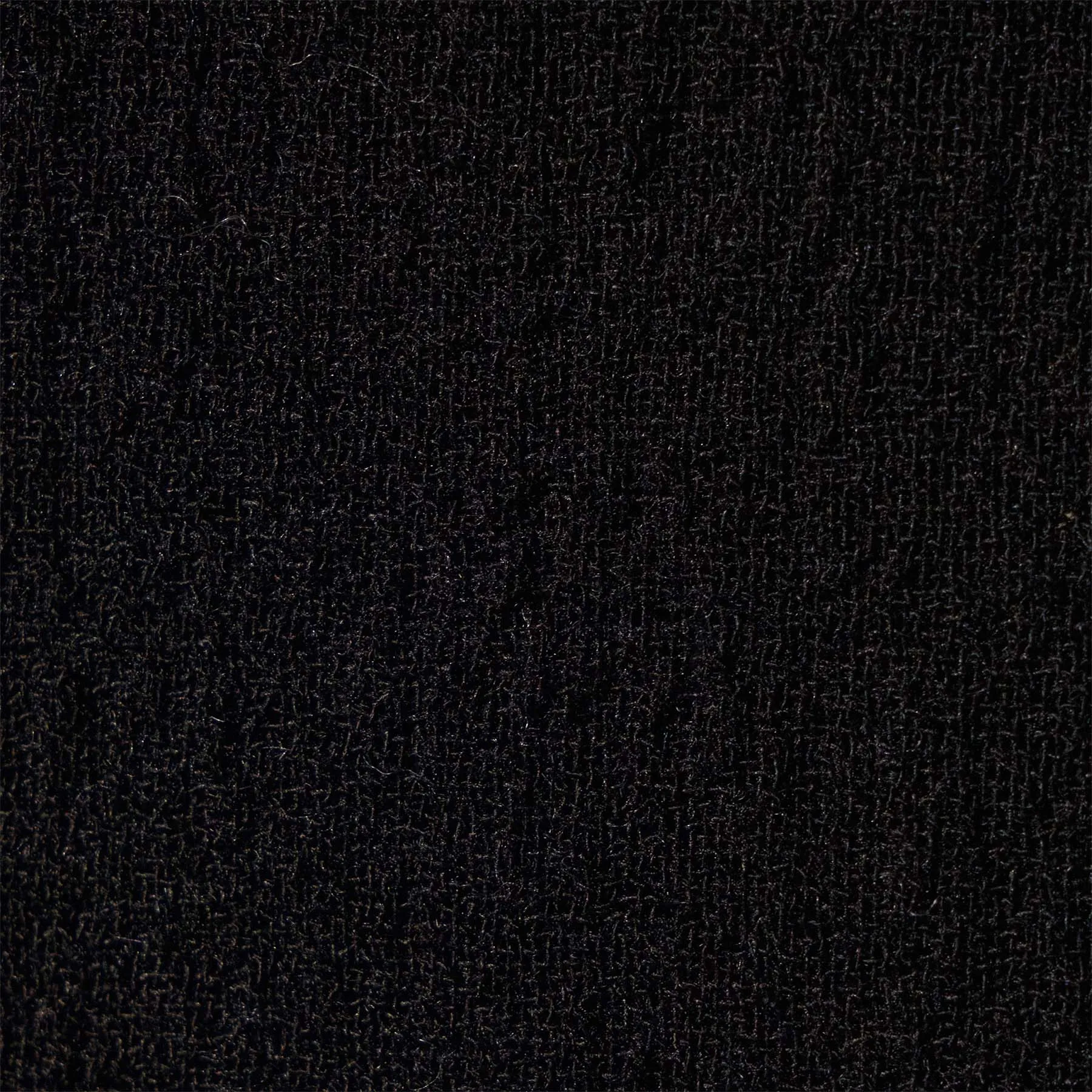 Relaxed Wool Blend Shirt - Black