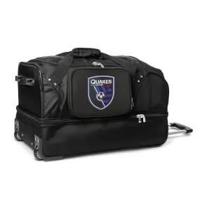 San Jose Earthquakes 27" Rolling Drop Bottom Duffel