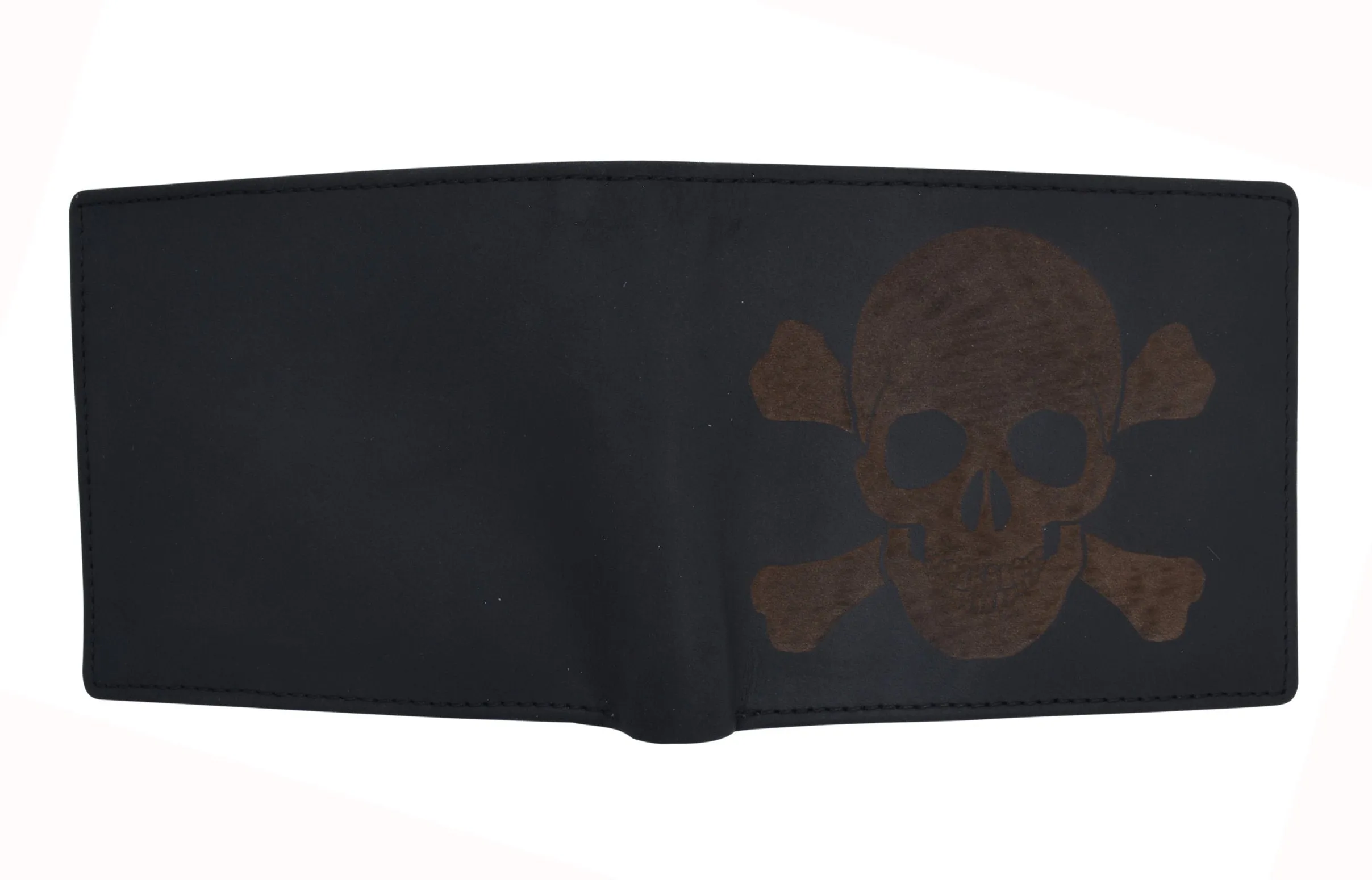 Skull Stamped RFID Technology Men Wallet