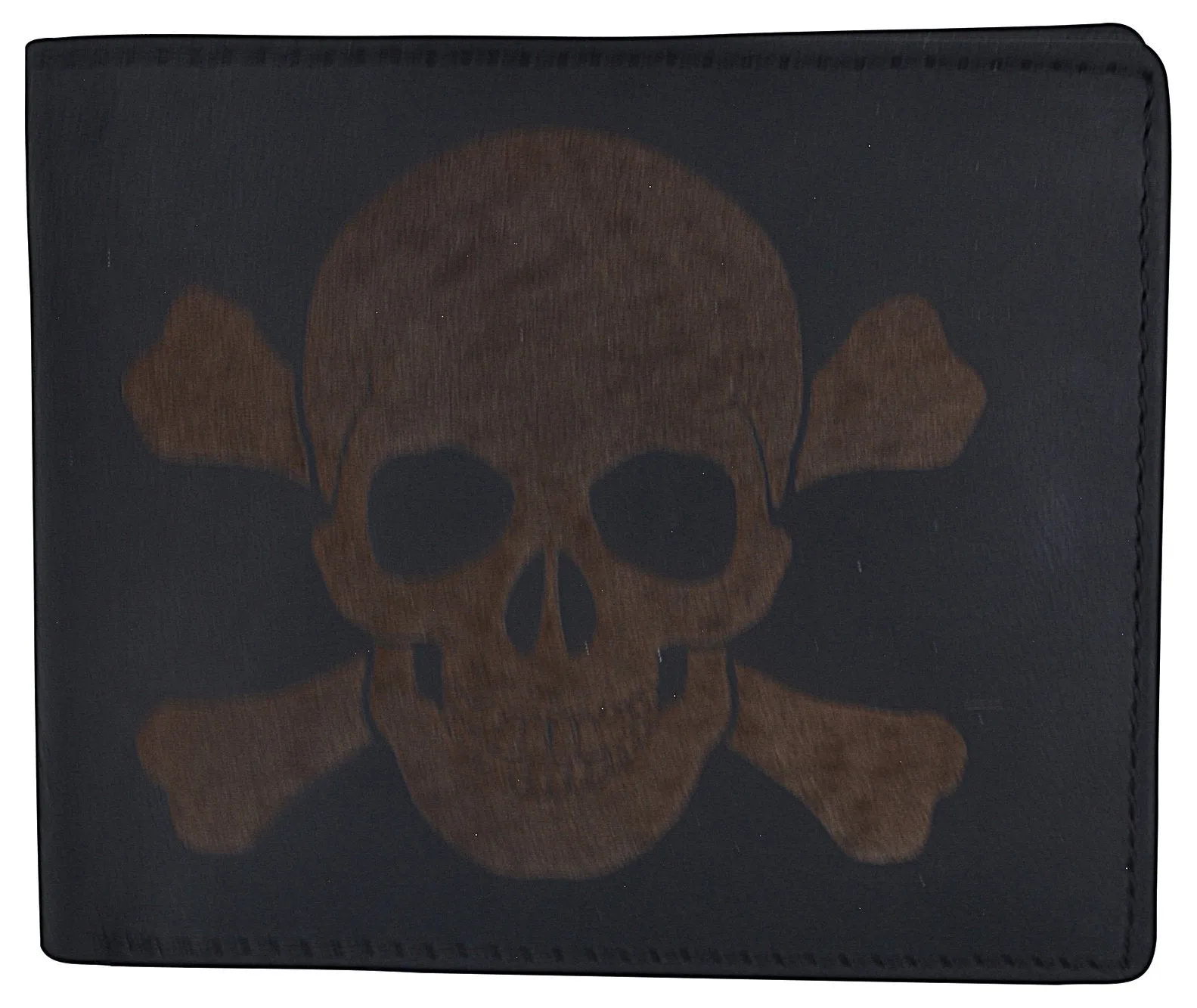 Skull Stamped RFID Technology Men Wallet