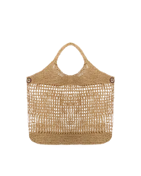 SKYE SHOULDER BAG - NATURAL RAFFIA