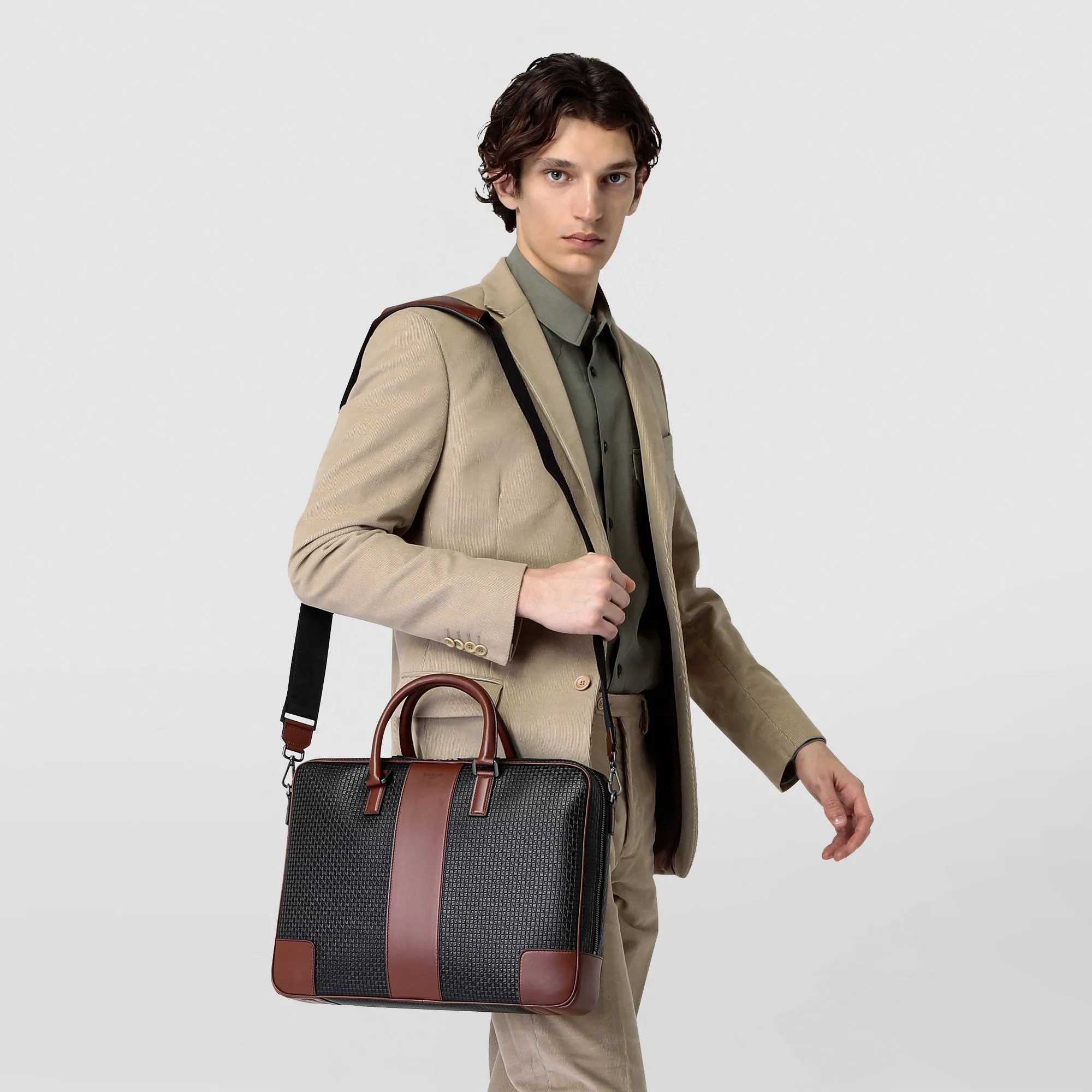 SLIM BRIEFCASE IN STEPAN 72