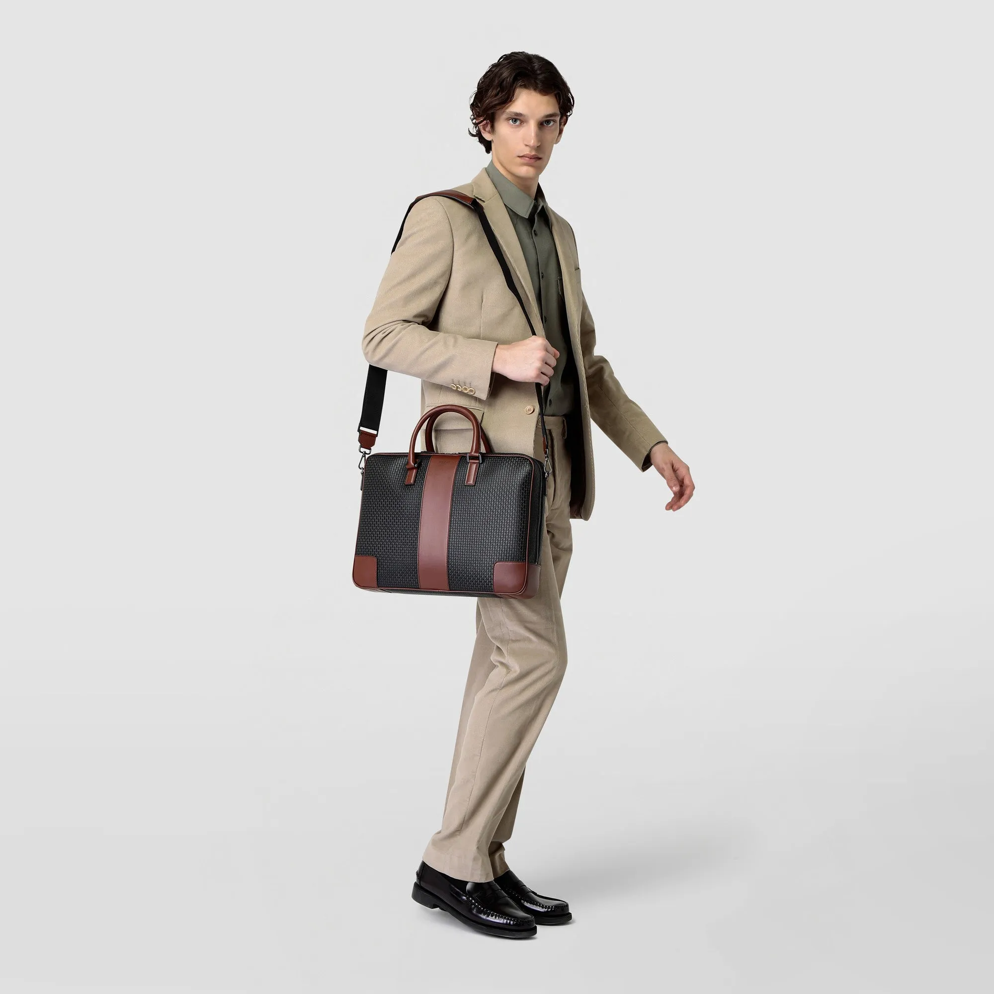 SLIM BRIEFCASE IN STEPAN 72