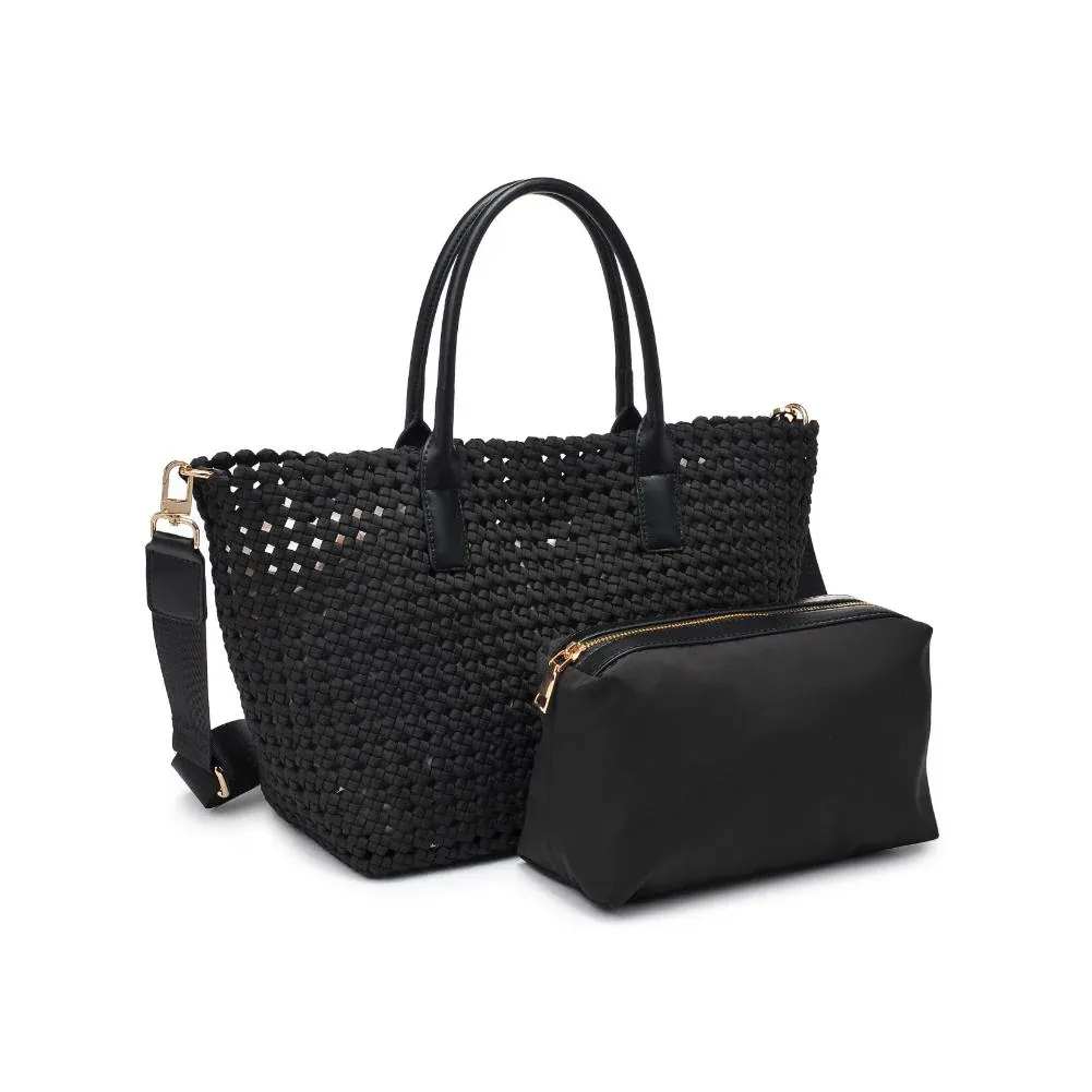 Solstice Medium Tote Black