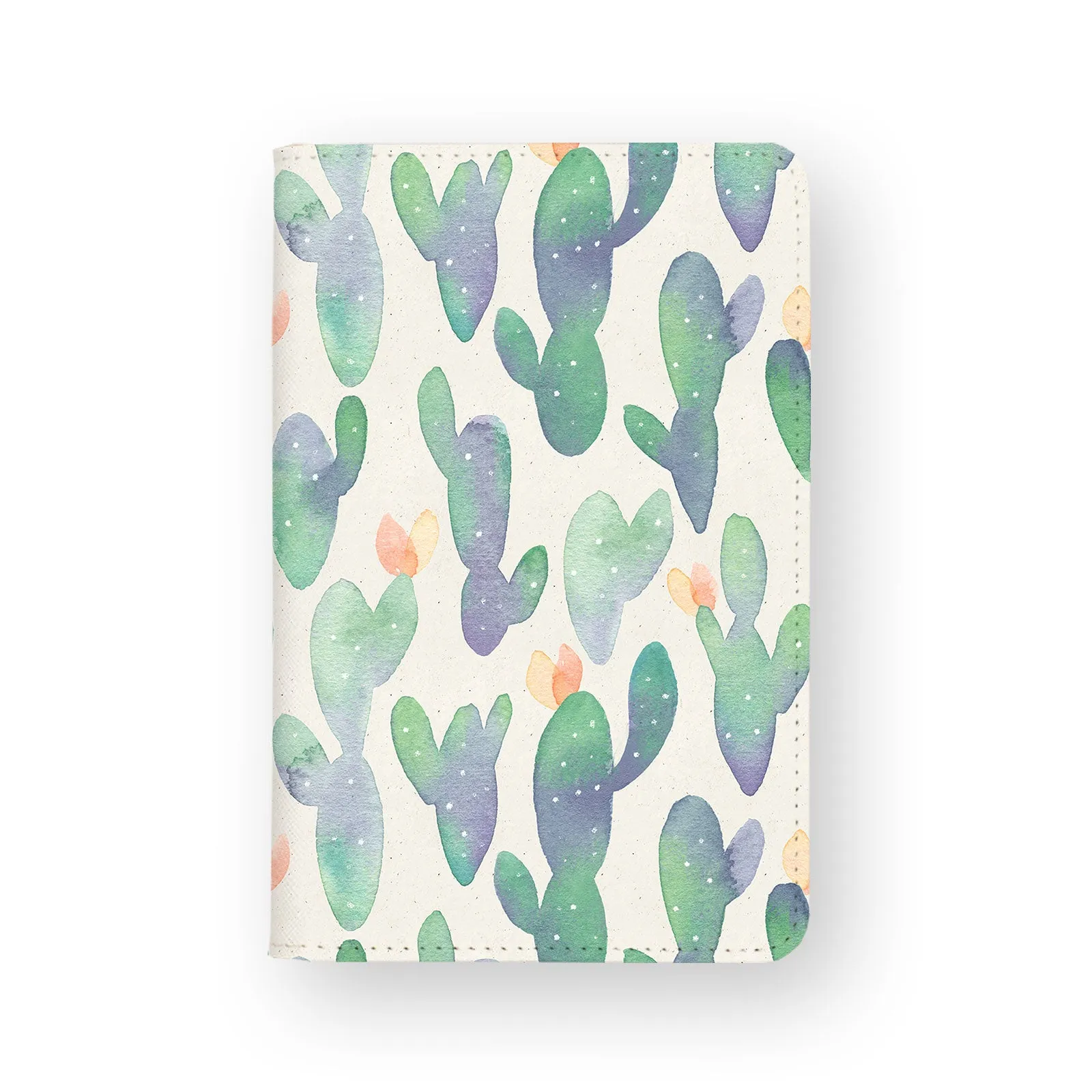 Travel Wallet - Green Leaves