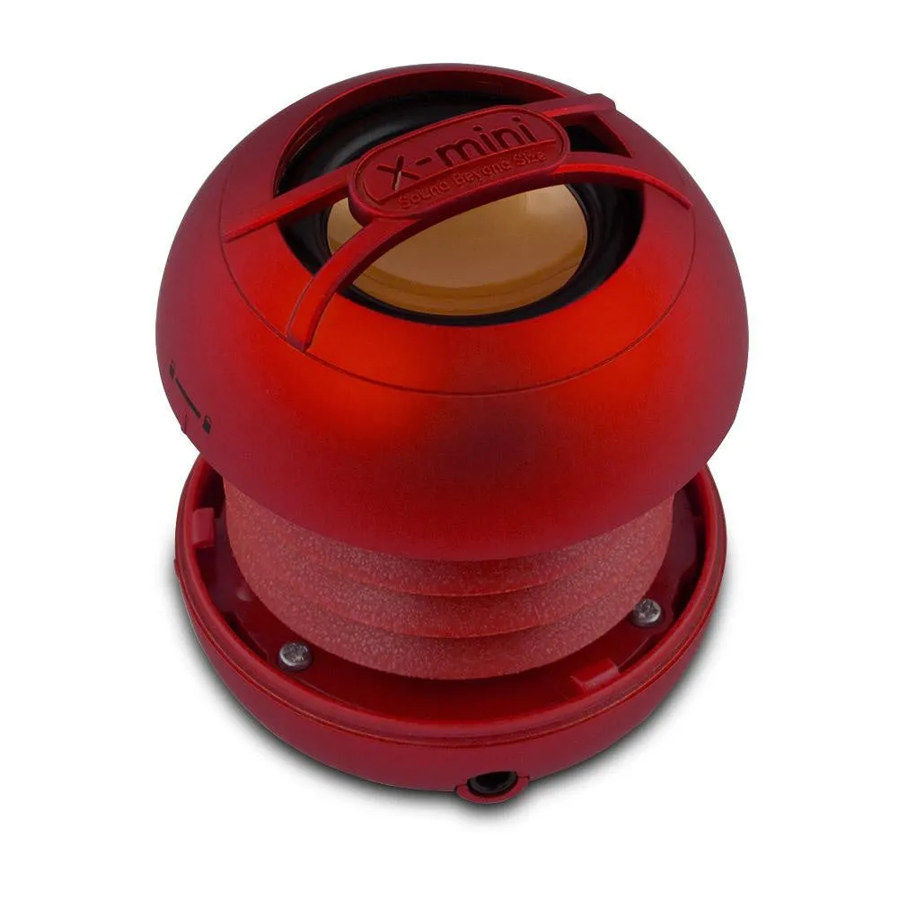 X-Mini UNO Portable Capsule Speaker, Red